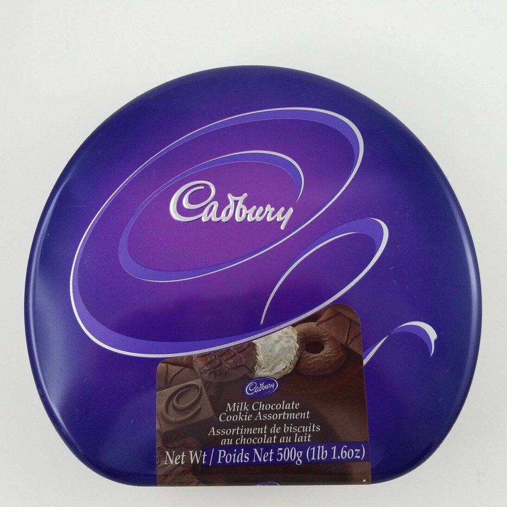 Candy Chocolate Cadbury Tin Repurpose Decorate Paint Canjo